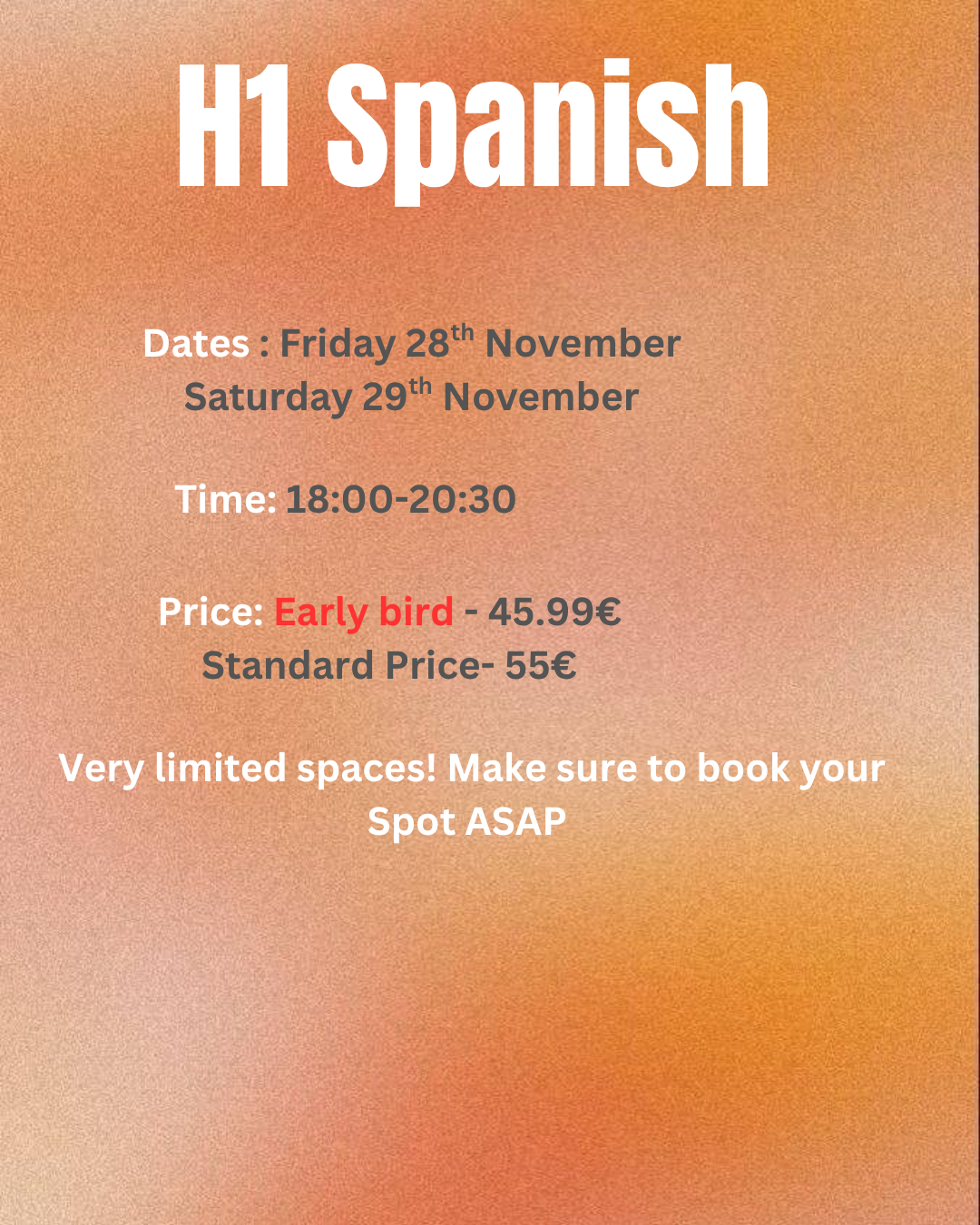 Thanksgiving en Español 🍷💃🇪🇸