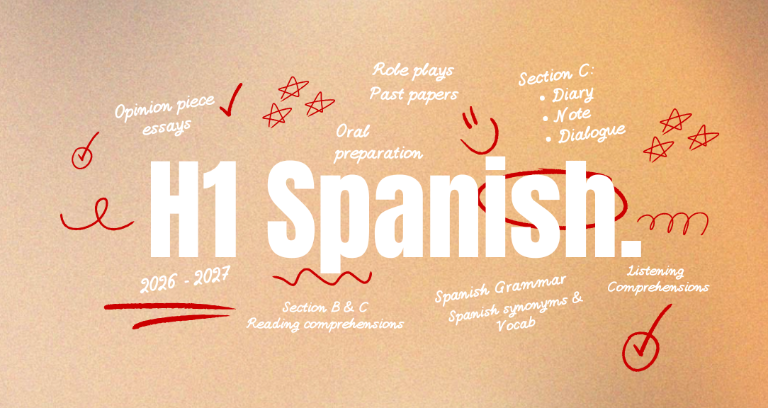 Leaving cert Spanish starter course