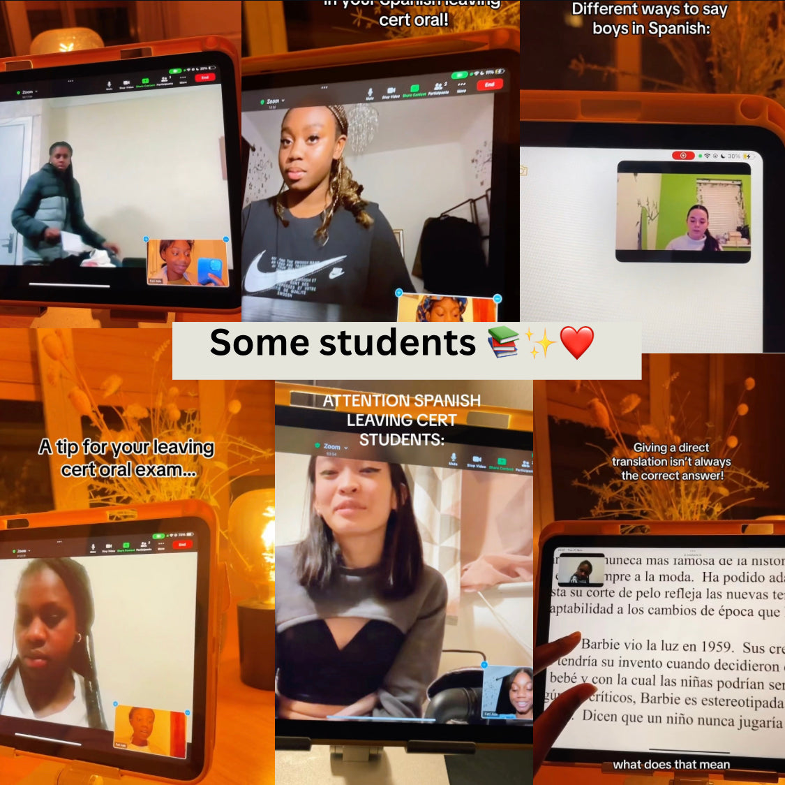 Leaving cert mock oral 🇪🇸❤️💫